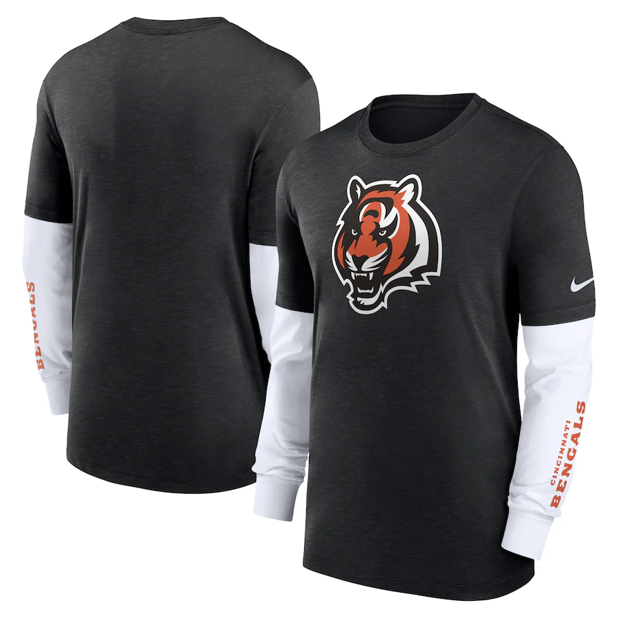 2023 Men NFL Cincinnati Bengals Nike Long Tshirt